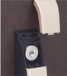 隠ぺい式シリンダー