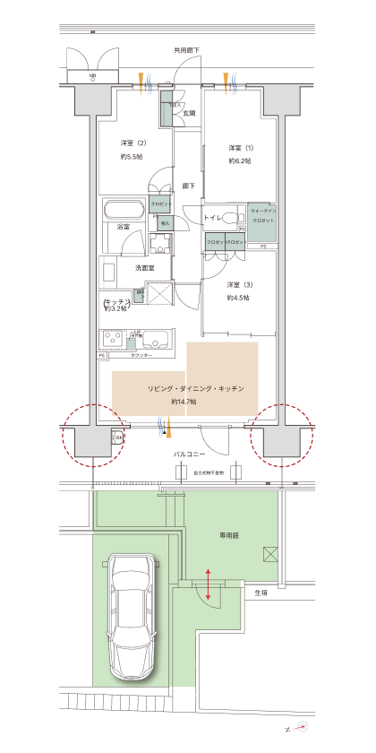 Grtype間取り図
